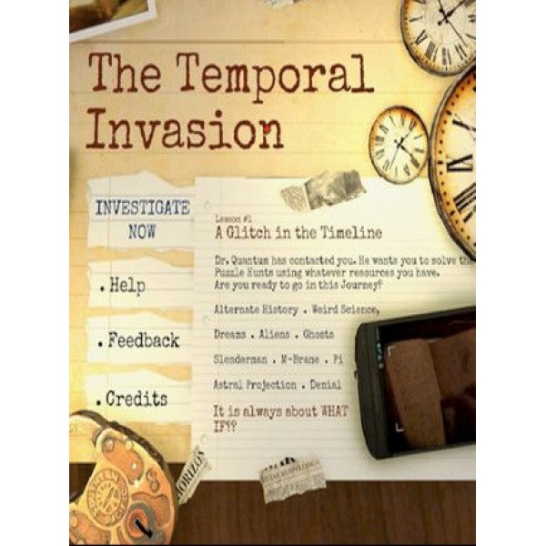 The Temporal Invasion Steam Key GLOBAL