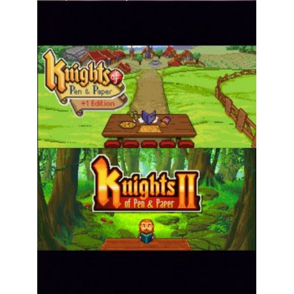 Knights of Pen and Paper I &amp; II Collection Steam Key GLOBAL