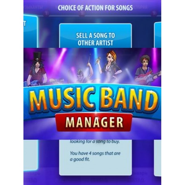 Music Band Manager Steam Key GLOBAL