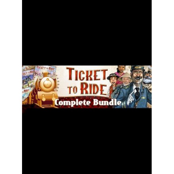 Ticket to Ride - Complete Bundle Steam Key GLOBAL