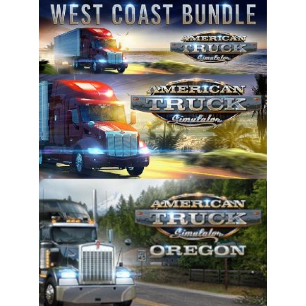 American Truck Simulator West Coast Bundle Steam Key GLOBAL