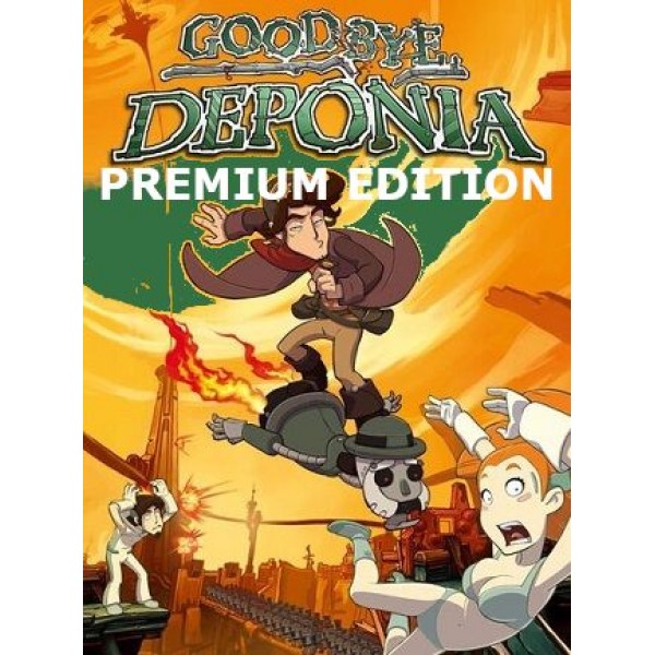 Goodbye Deponia Premium Steam Key GLOBAL