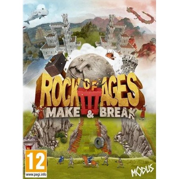 Rock of Ages 3: Make &amp; Break (PC) - Steam Key - GLOBAL